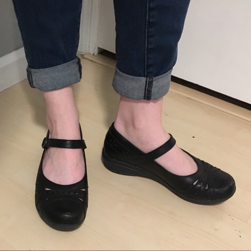 Dansko leather Mary Jane shoes